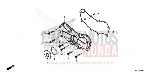 COUVERCLE MOTEUR AVANT GL1800DAK de 2019